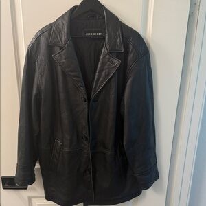 John Henry Leather Coat